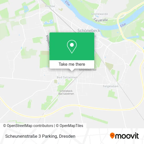 Карта Scheunenstraße 3 Parking