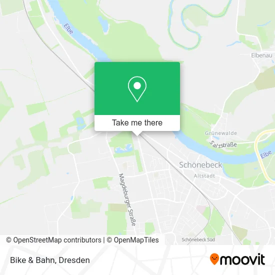 Карта Bike & Bahn