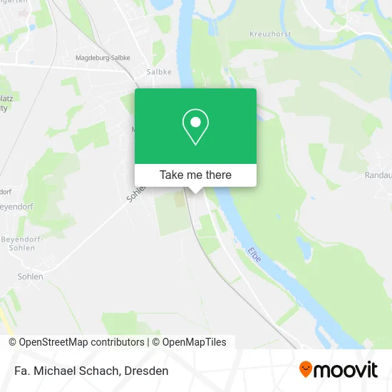 Карта Fa. Michael Schach