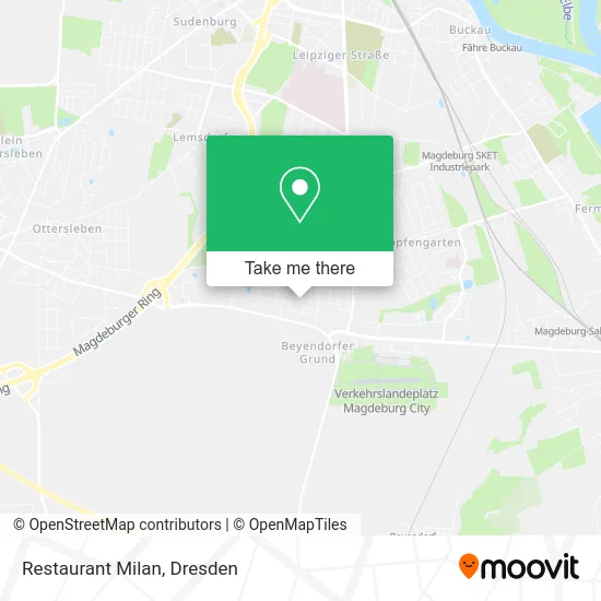 Карта Restaurant Milan
