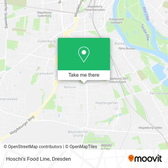 Карта Hoschi's Food Line