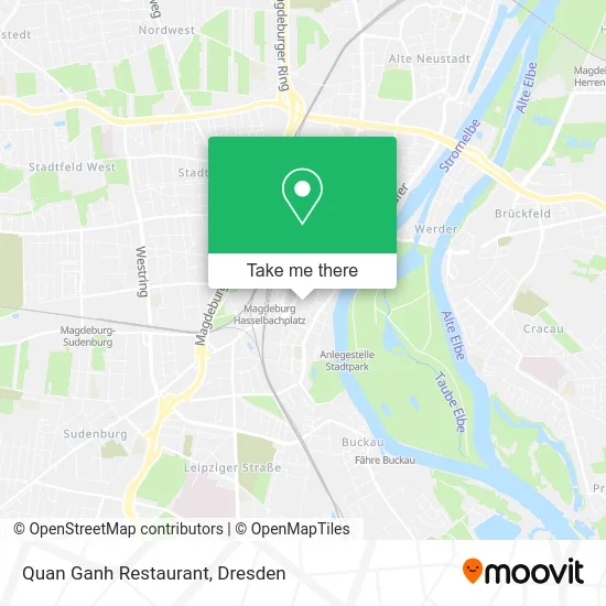 Карта Quan Ganh Restaurant