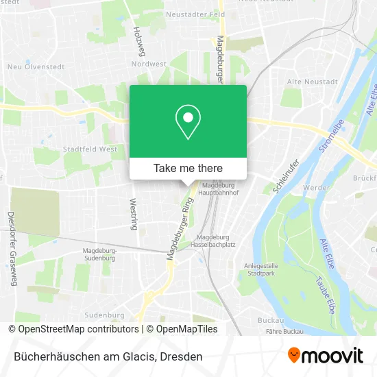 Bücherhäuschen am Glacis map