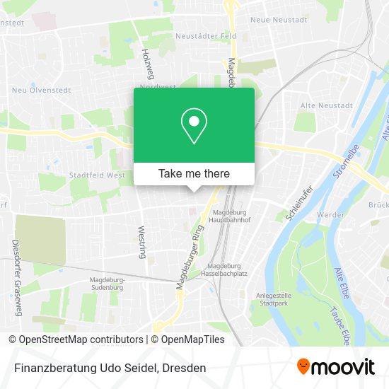 Карта Finanzberatung Udo Seidel