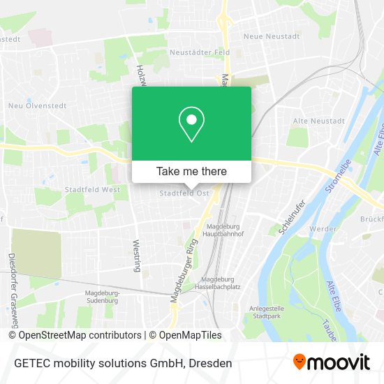 Карта GETEC mobility solutions GmbH