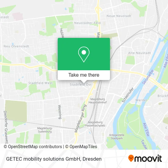 Карта GETEC mobility solutions GmbH