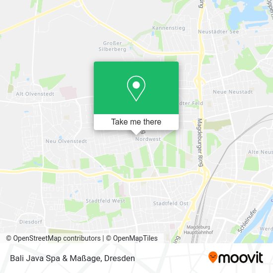 Карта Bali Java Spa & Maßage