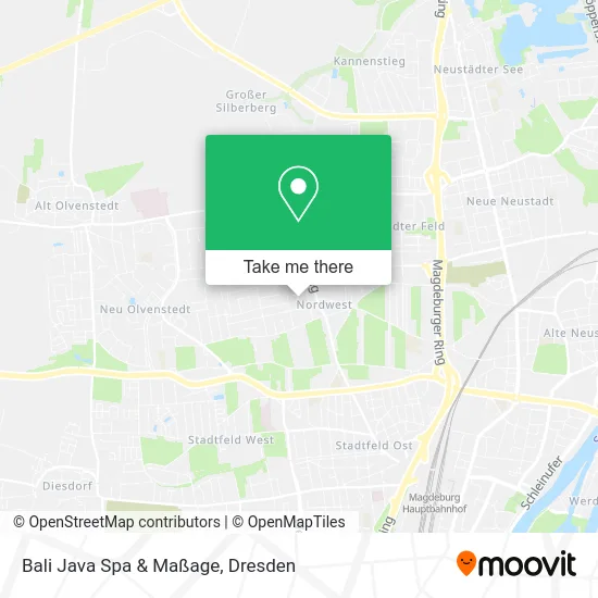 Карта Bali Java Spa & Maßage