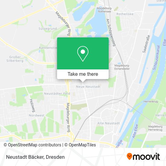 Карта Neustadt Bäcker