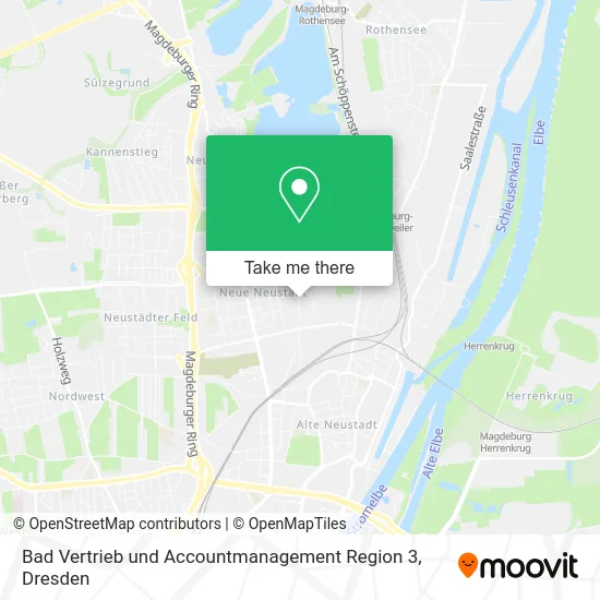 Карта Bad Vertrieb und Accountmanagement Region 3