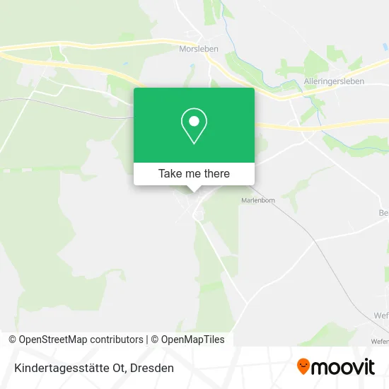 Карта Kindertagesstätte Ot