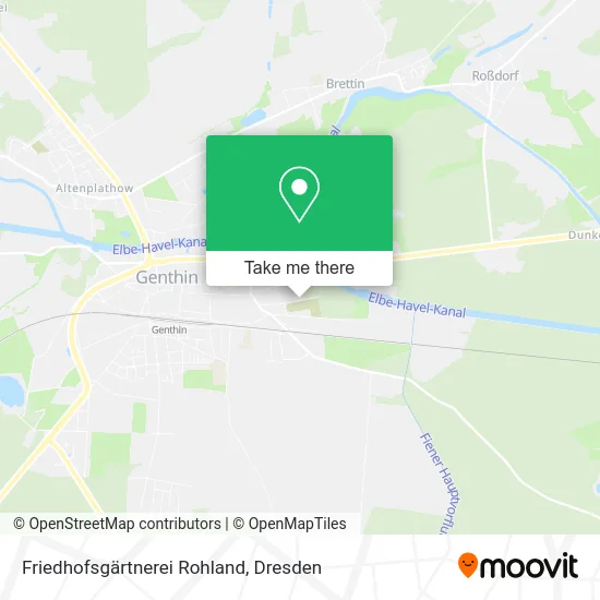 Карта Friedhofsgärtnerei Rohland