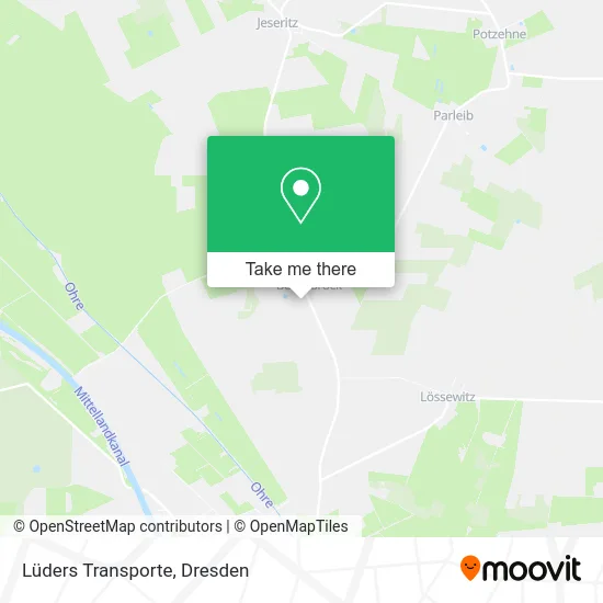 Карта Lüders Transporte