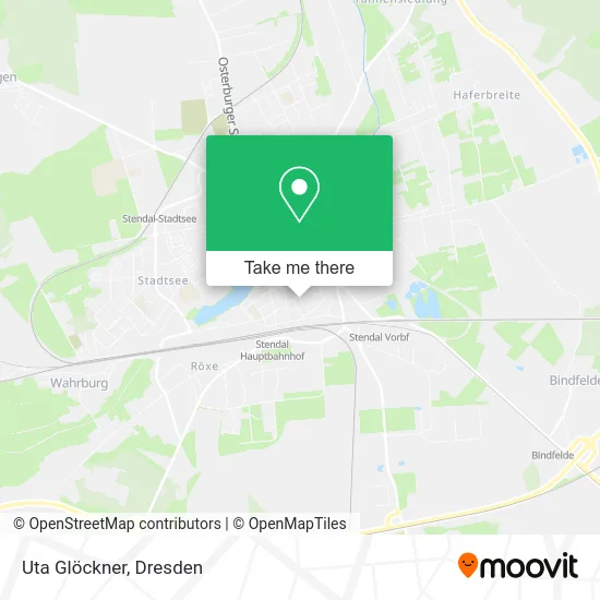 Карта Uta Glöckner