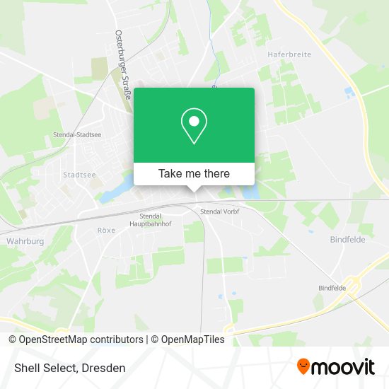 Shell Select map