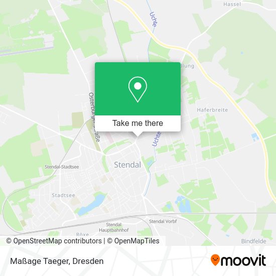 Карта Maßage Taeger