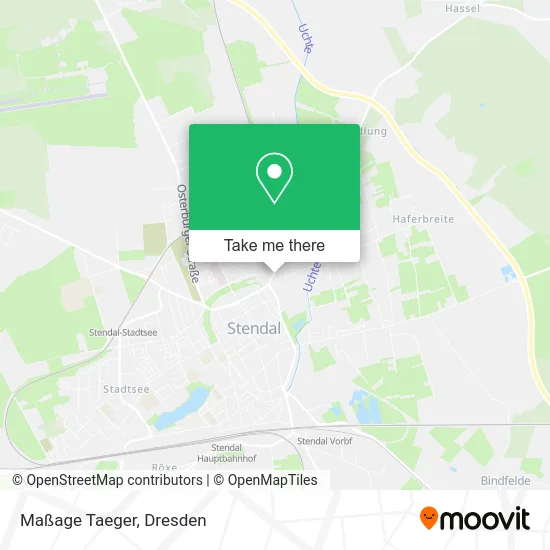 Карта Maßage Taeger