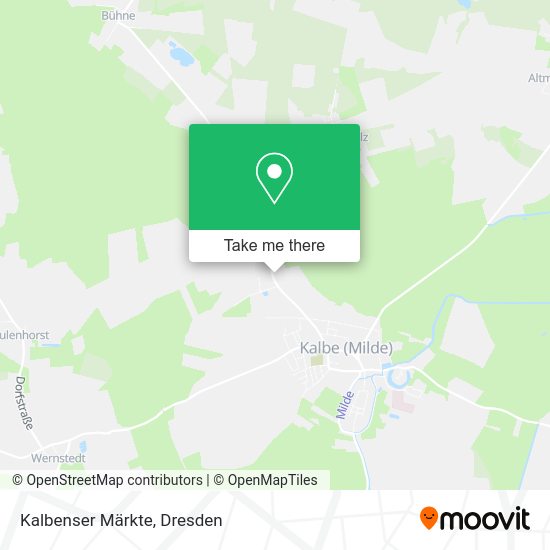 Карта Kalbenser Märkte