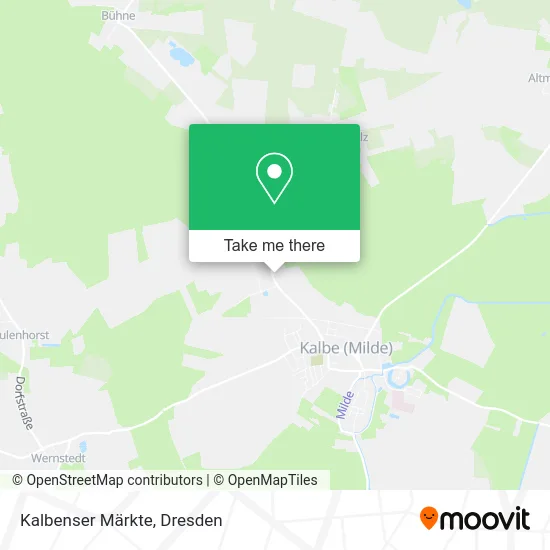 Карта Kalbenser Märkte