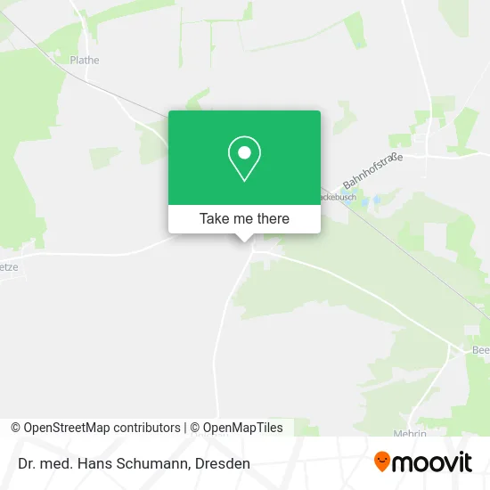 Карта Dr. med. Hans Schumann