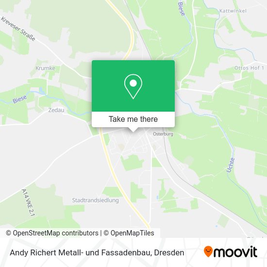 Карта Andy Richert Metall- und Fassadenbau