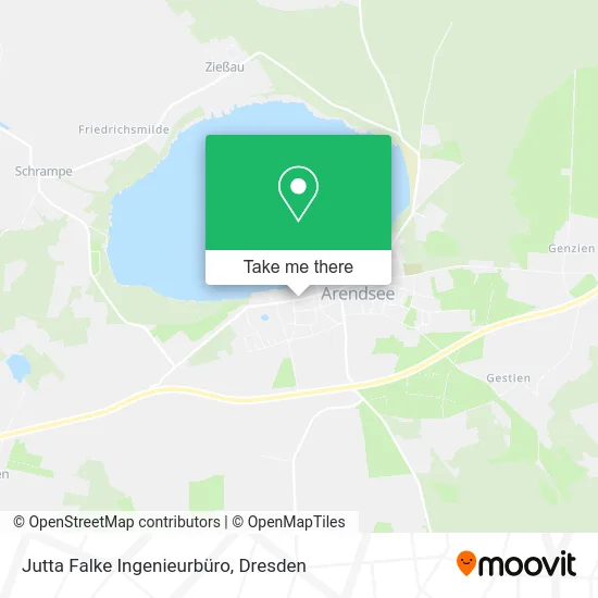 Карта Jutta Falke Ingenieurbüro
