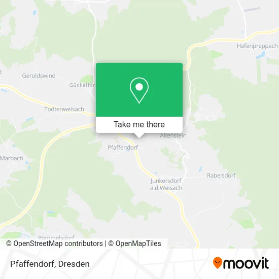 Pfaffendorf map