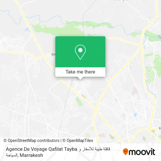 Agence De Voyage Qafilat Tayba قافلة طيبة للأسفار و السياحة map