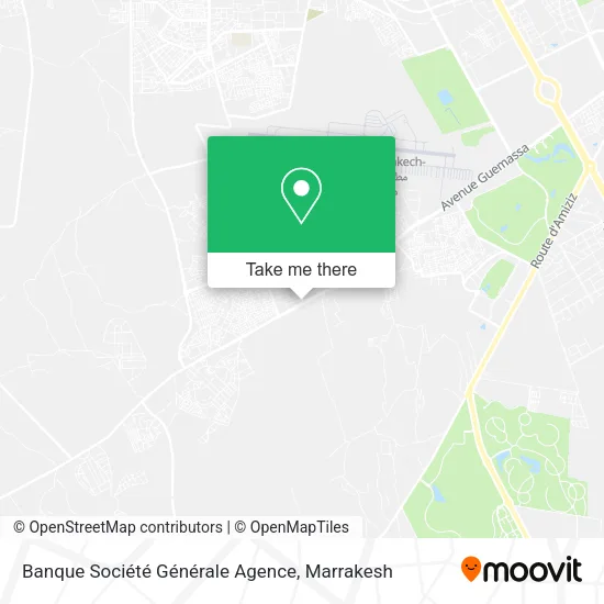 Banque Société Générale Agence map