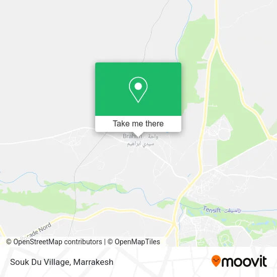 Souk Du Village map