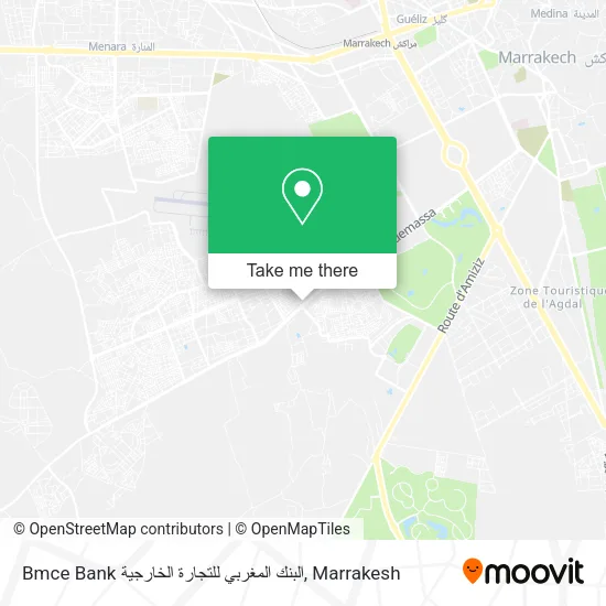 Bmce Bank البنك المغربي للتجارة الخارجية map