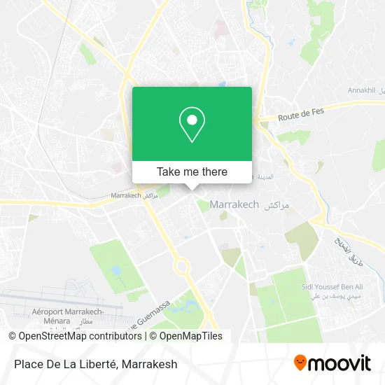Place De La Liberté plan
