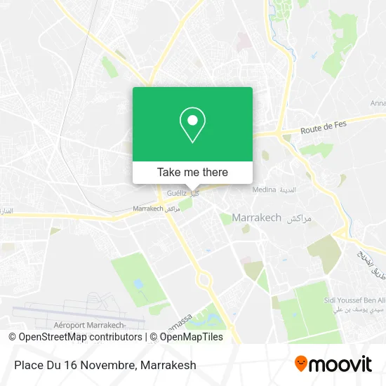 Place Du 16 Novembre map