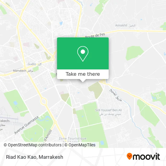 Riad Kao Kao map