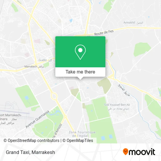Grand Taxi map
