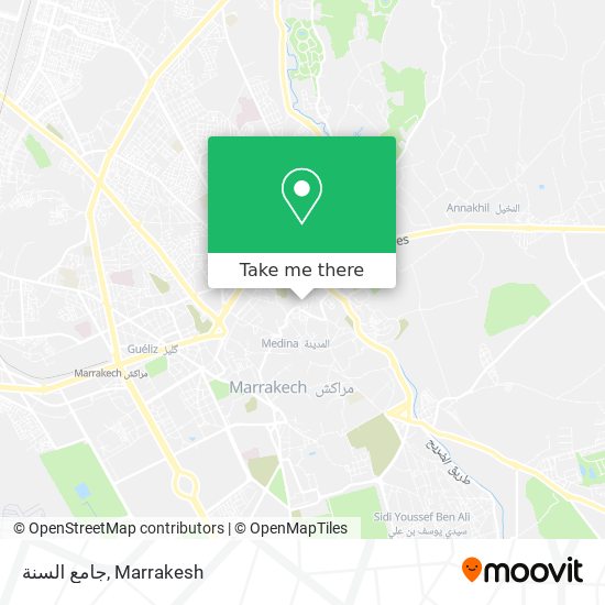 جامع السنة map