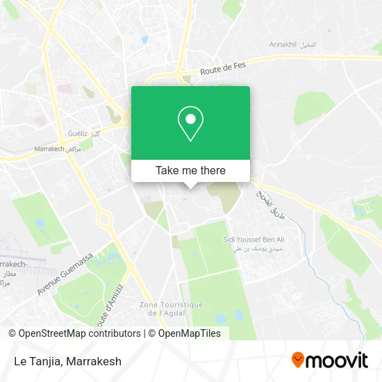 Le Tanjia map