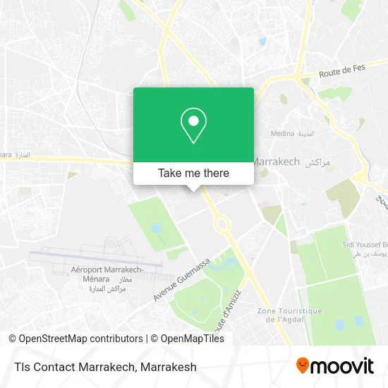 Tls Contact Marrakech map