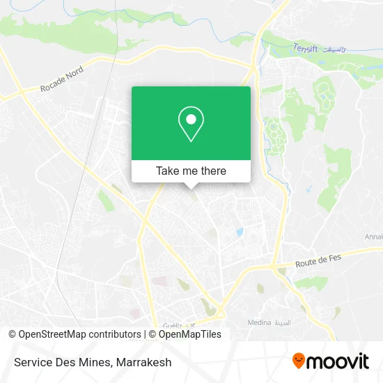 Service Des Mines map