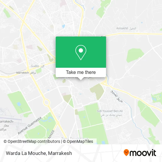 Warda La Mouche map
