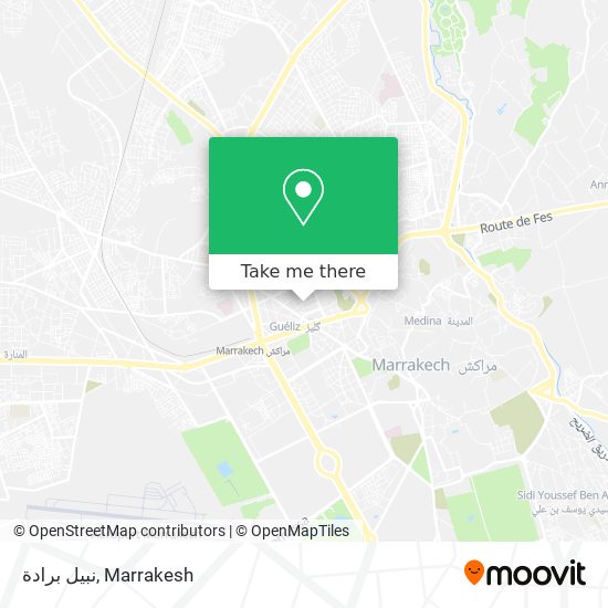 نبيل برادة map