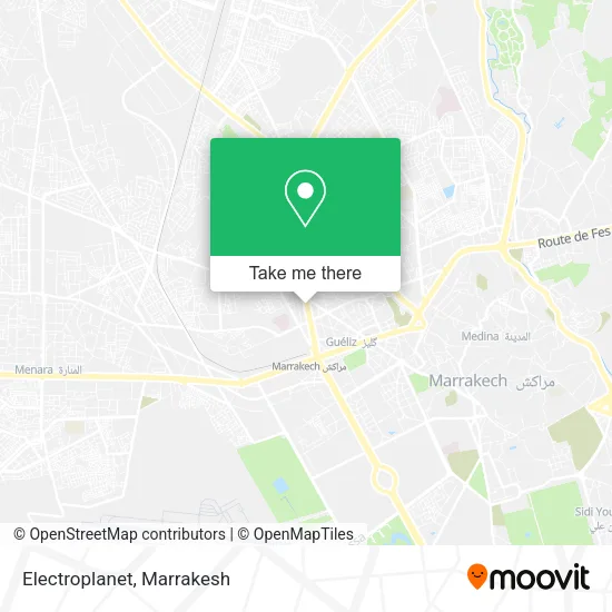 Electroplanet map
