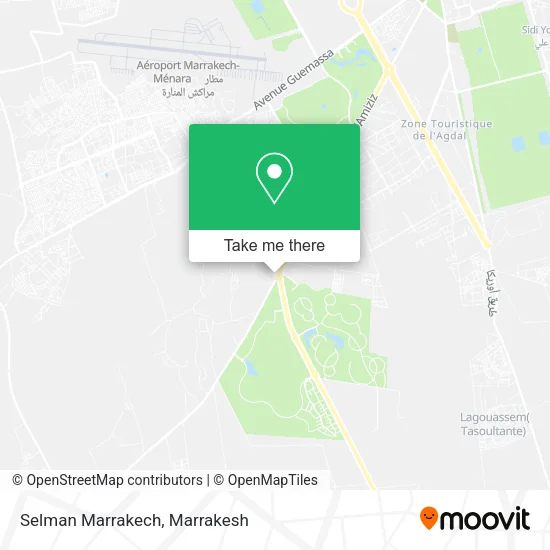 Selman Marrakech map