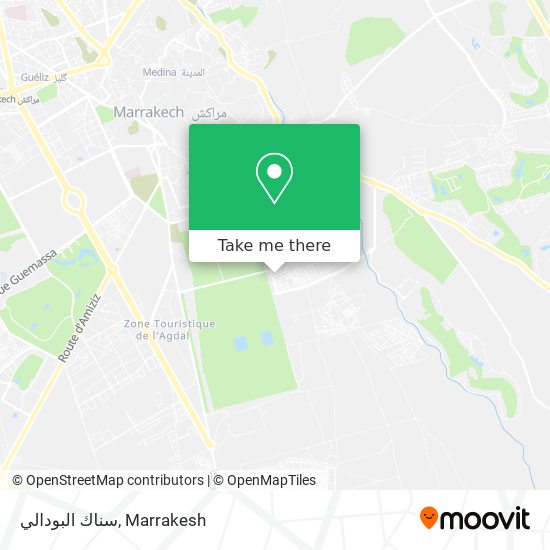 سناك البودالي map