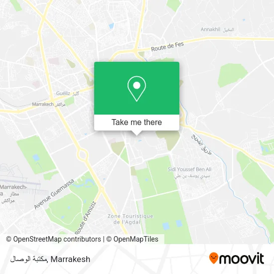 مكتبة الوصال map