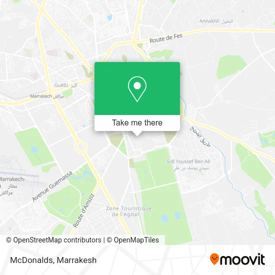 McDonalds map