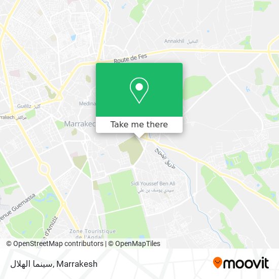 سينما الهلال map