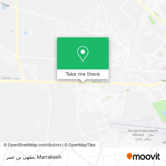 مقهى بن عمر map