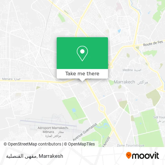 مقهى القنصلية plan