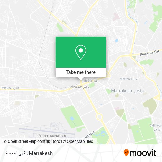 مقهى المحطة map